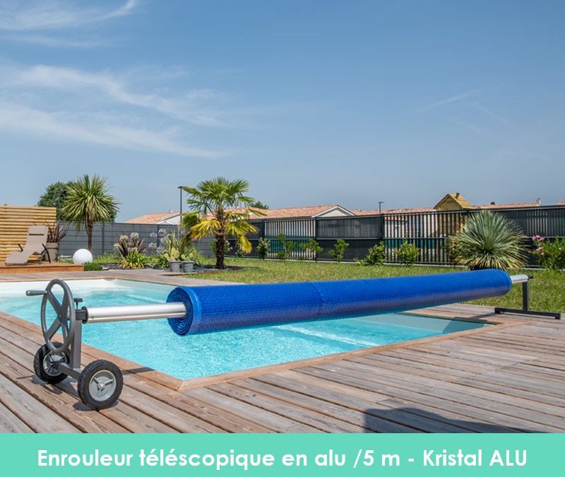 Enrouleur piscine 5 m