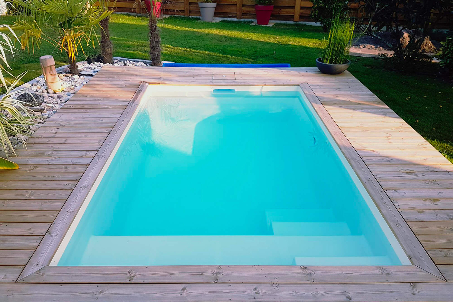 Mini Piscine à fond plat - Fidji gamme YELO