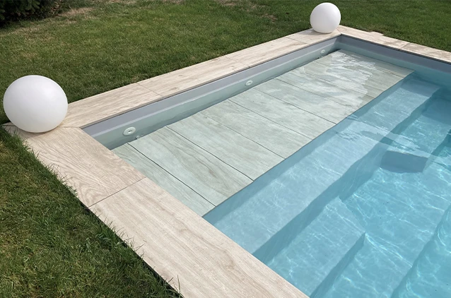 Piscine à fond plat -AKOYA gamme PEARL